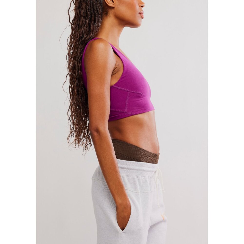 FP MOVEMENT Never Better Crop Cami / Deep Mulberry - Picture 5 of 6
